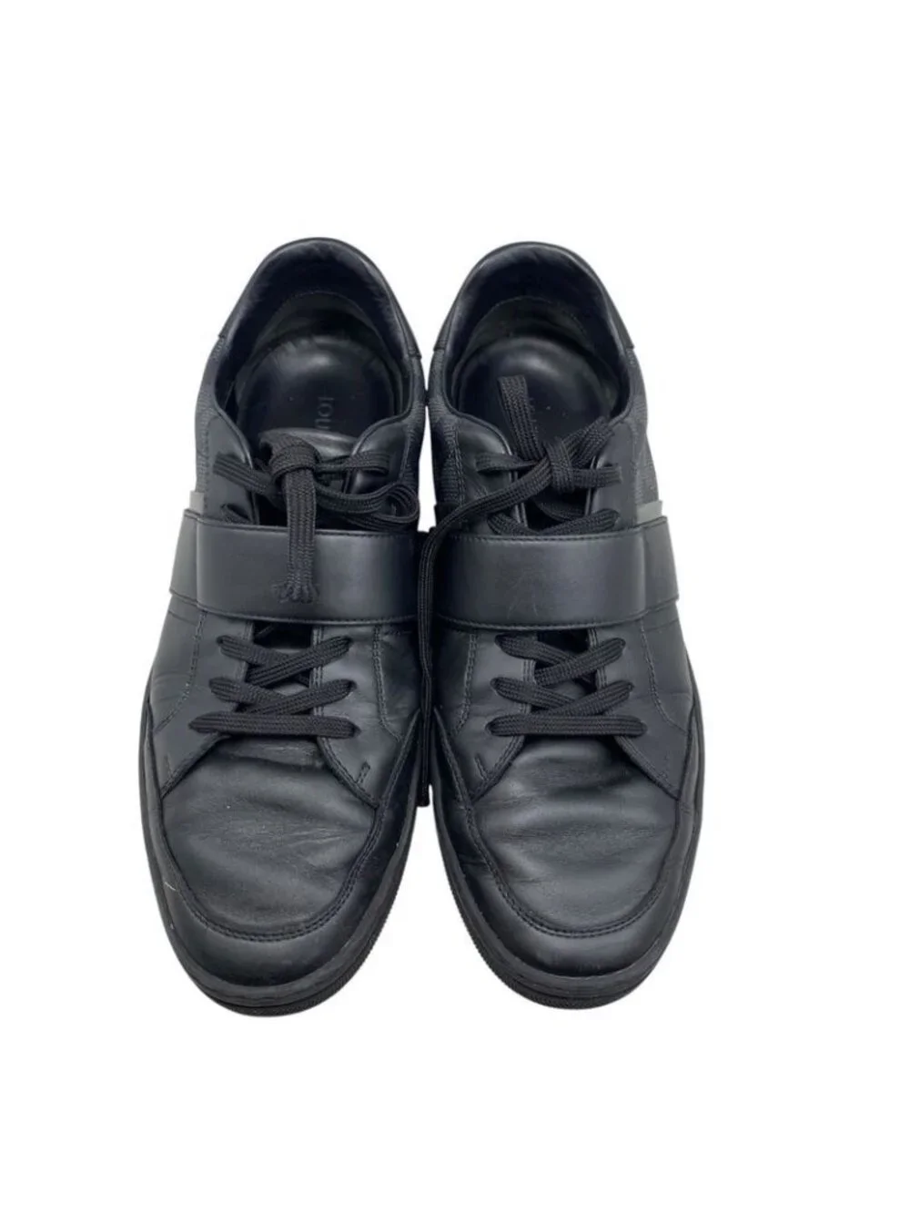 Louis Vuitton Graphite Low Cut Sneakers Size 7 Em0441 - Picture 6 of 13